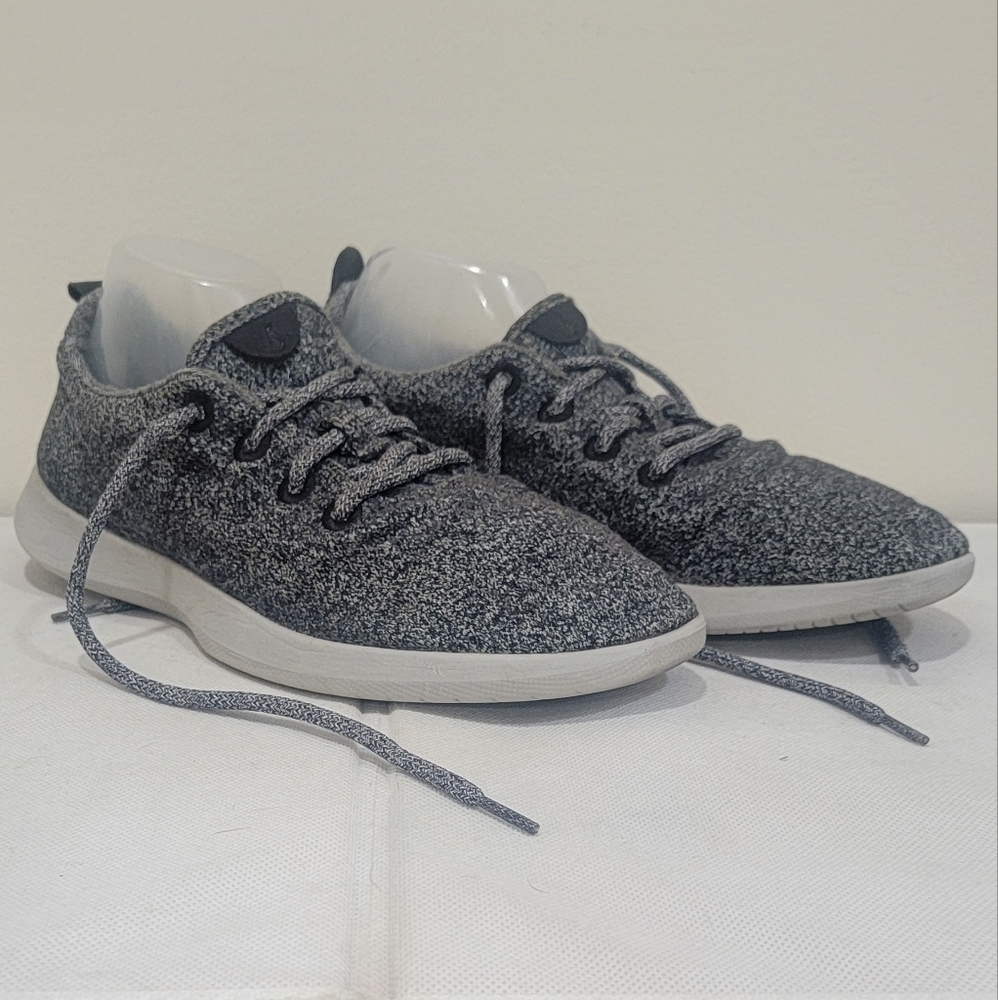 All birds Knit wool Sneakers in Black and White (sz 10)